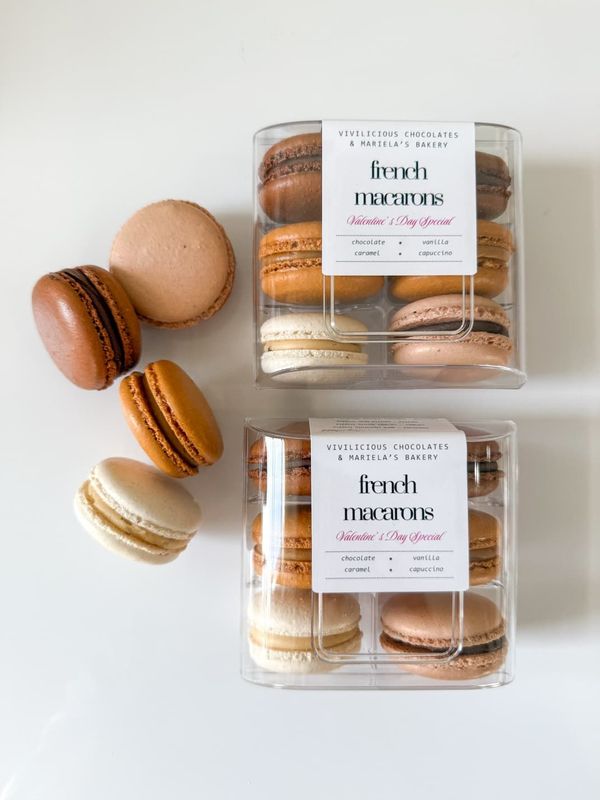 Truffle-Filled French Macarons