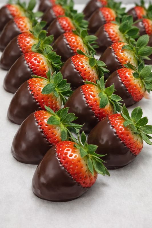 Chocolate-Dipped Strawberries