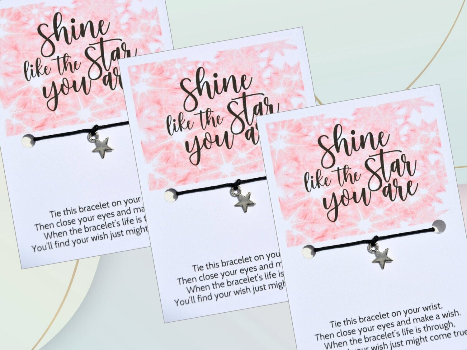 Shine Like The Star You Are Pack Of 10