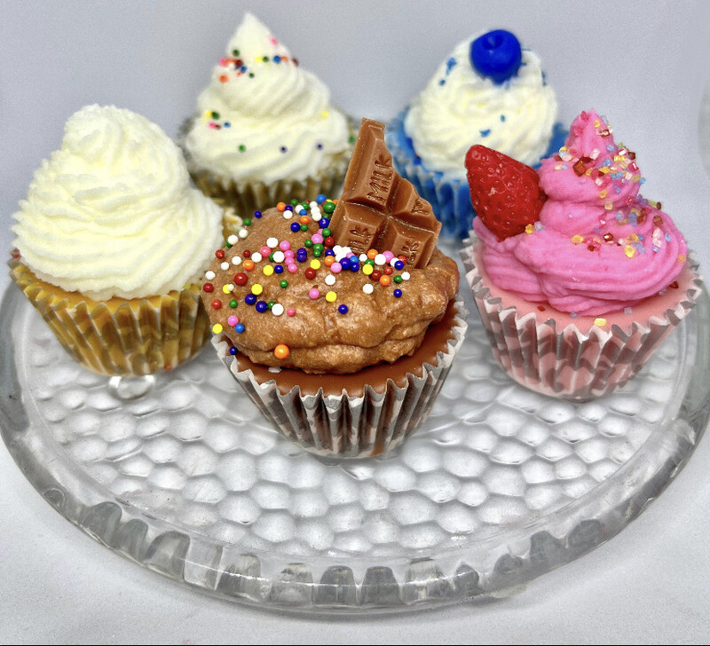 4 Pack Mini Cupcake Wax Melts 