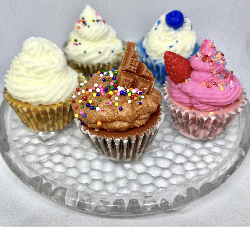 4 Pack Mini Cupcake Wax Melts 