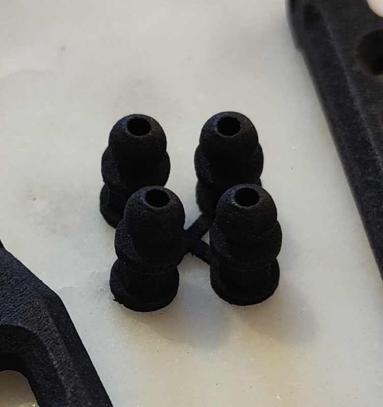 Losi JrX upper shock bushing, set of 4