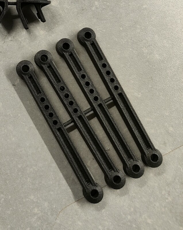JrX 2 rear lower arm set, 4 pieces