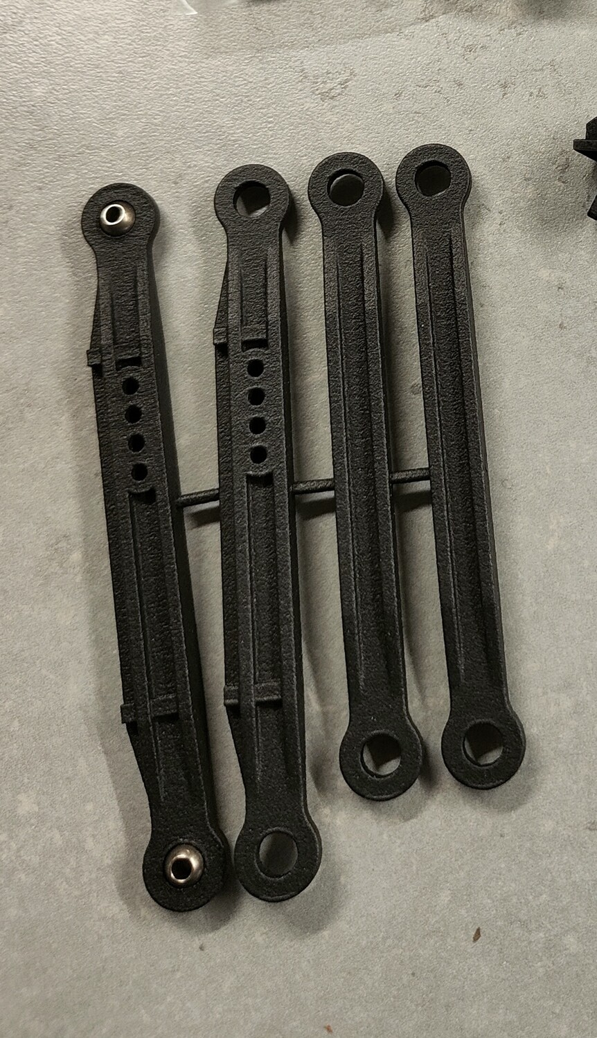JrX 2 rear trailing link set, 4 pieces
