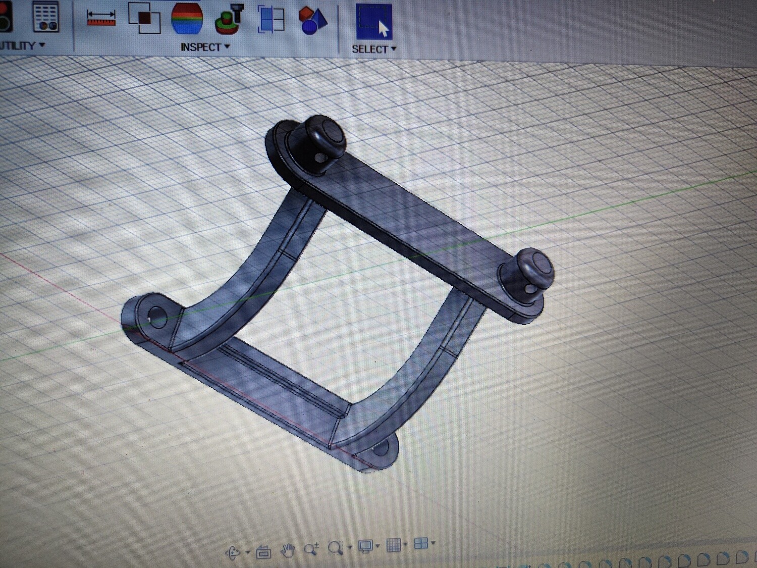 Losi XXT front body mount