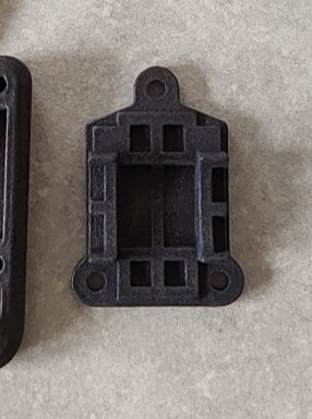 Tamiya Madcap lower diff cover