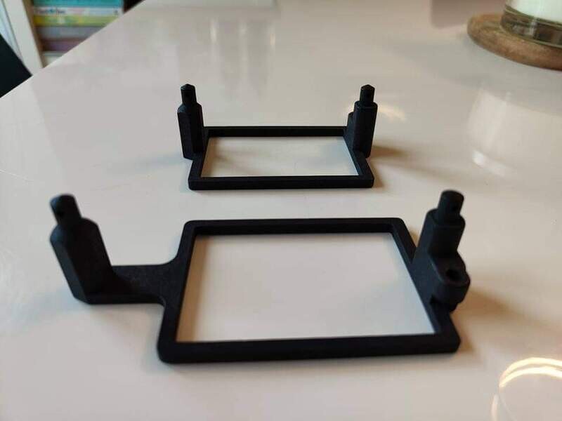 Yokomo 870c saddle pack LiPo holder, pair