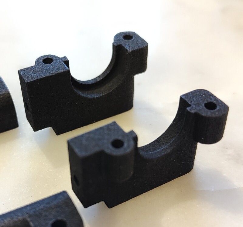Yokomo Works 94-95 front lower bulkheads, pair