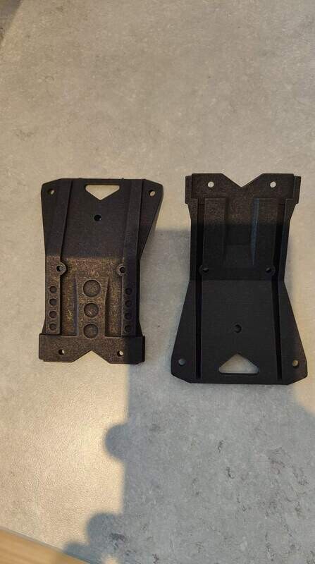 RCL International Incident front skid plate