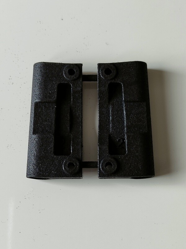 Losi XX4 rear arm mounts, 2° anti-squat, pair