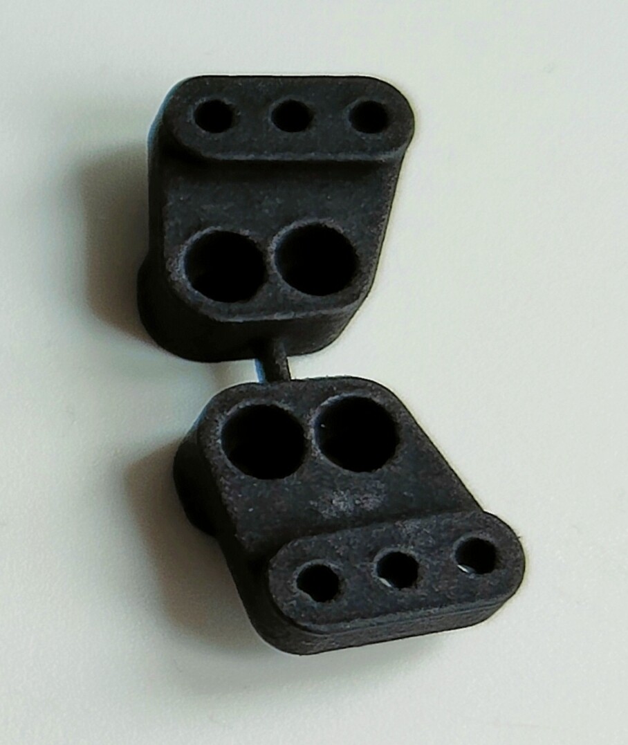 Losi XXXT rear arm shock mountings, pair