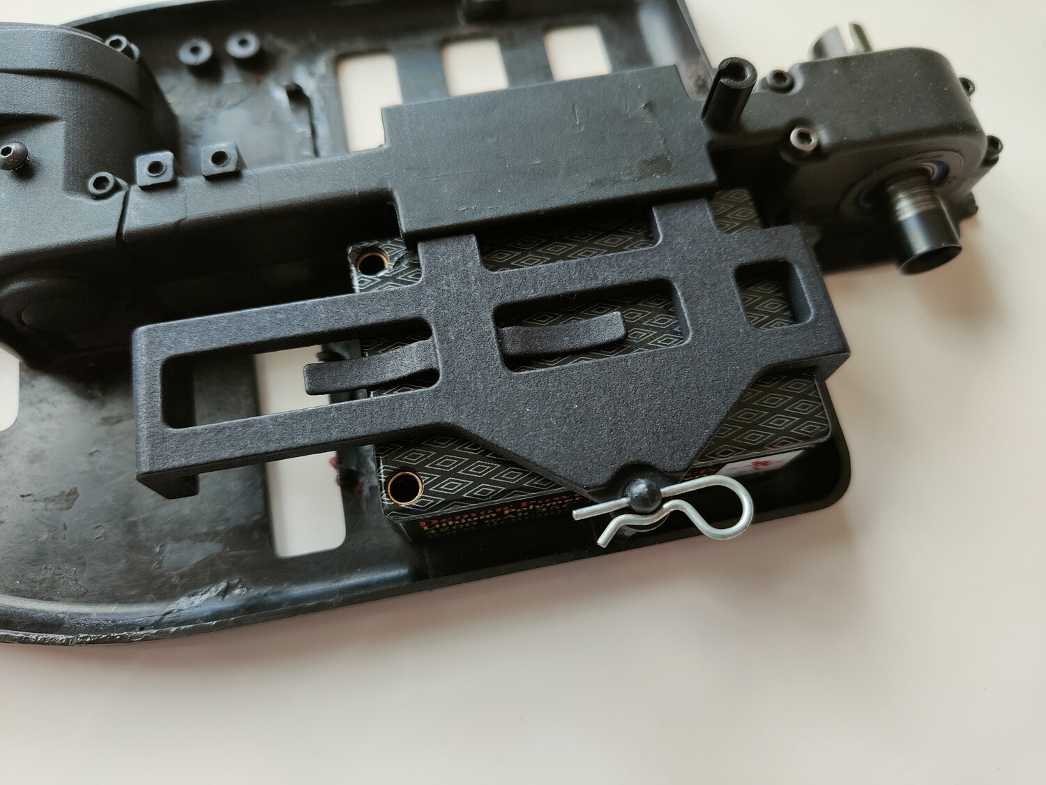 Losi XX4 shorty LiPo holder