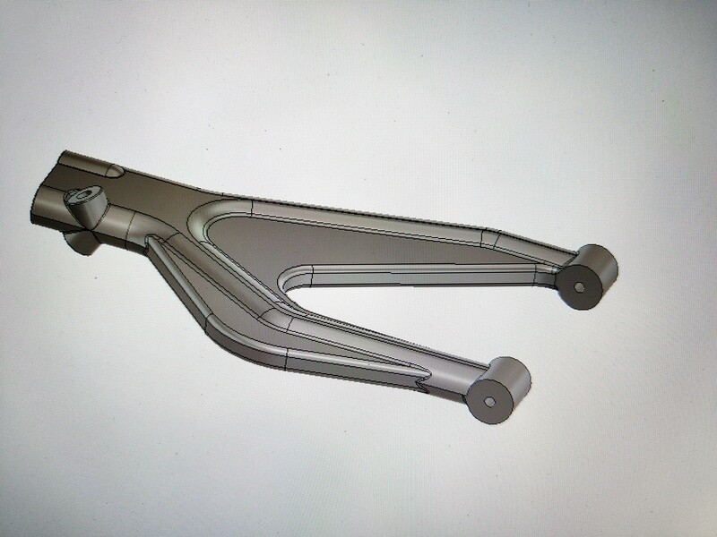 Tenth Technology Predator XK98 front lower arm pair
