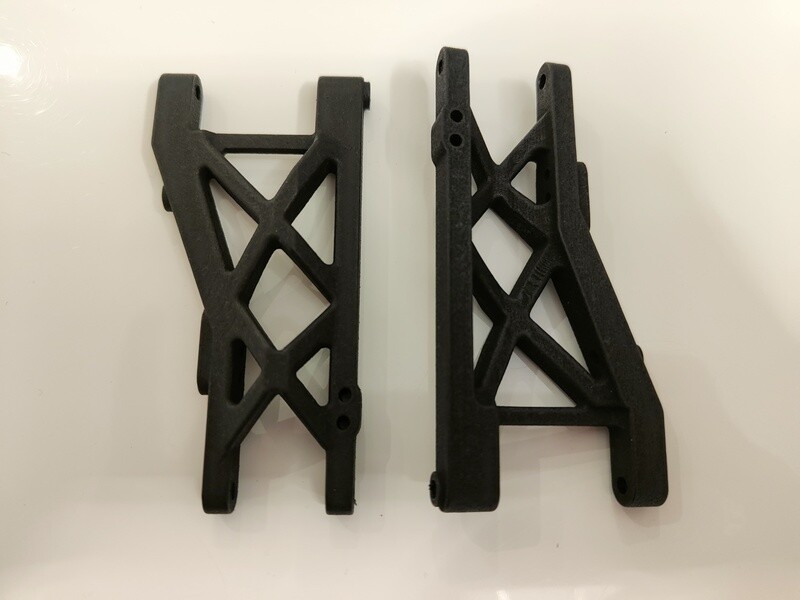 Schumacher Cat 2000 rear arms, pair