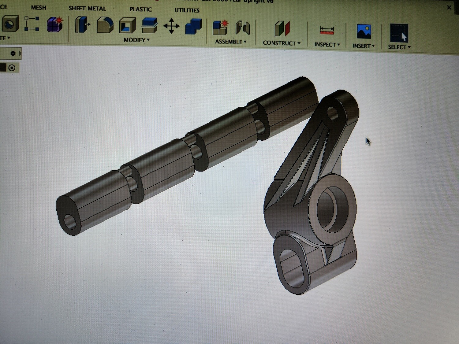 Schumacher Cat/ Cougar 2000 rear uprights pr