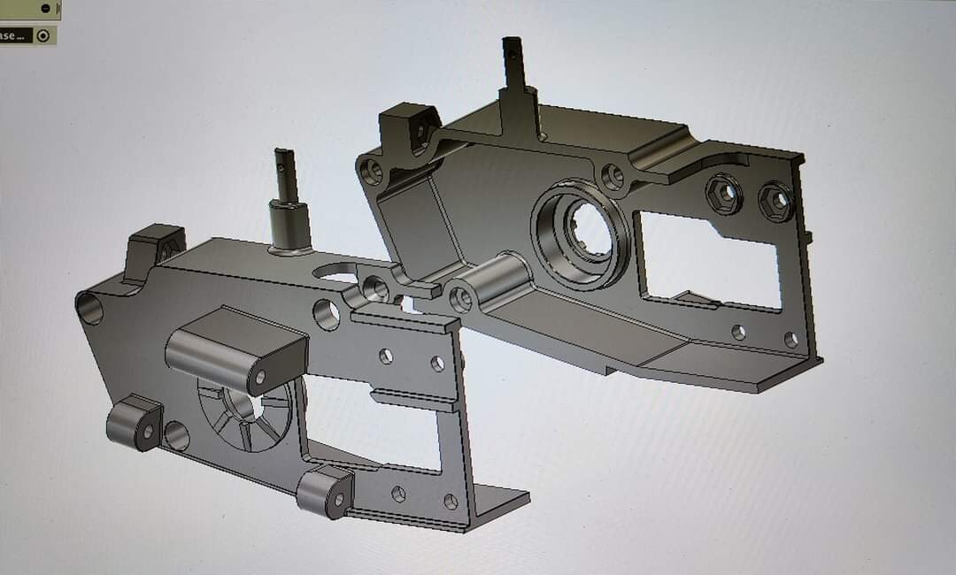 AYK Radiant/ Pro Radiant front gearcase set
