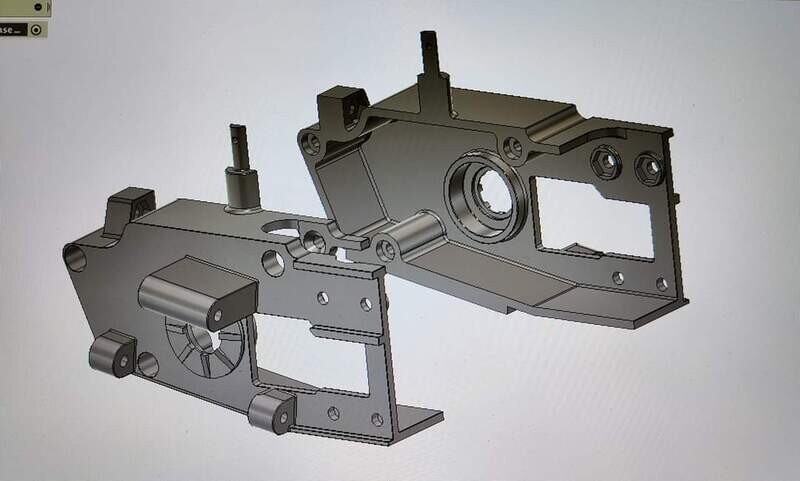AYK Radiant/ Pro Radiant front gearcase set