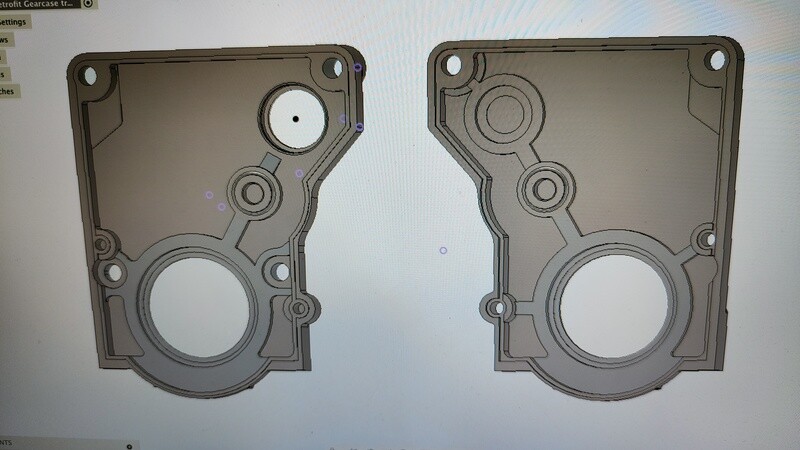 Losi JrX series Retrofit XX Gearcase Truck