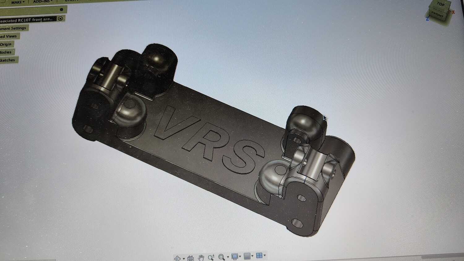 Team Associated RC10T front arm mount