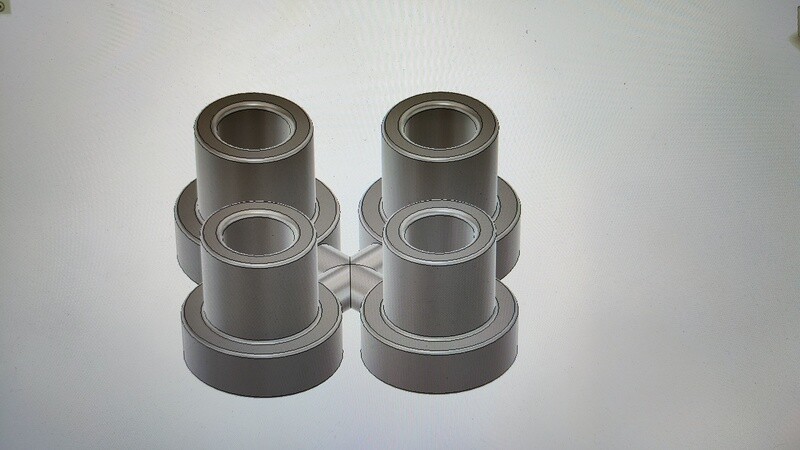 Tenth Technology Predator shock bushes - set of 4