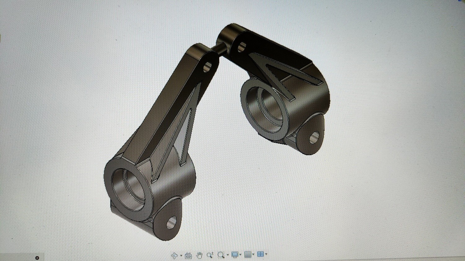 Schumacher Cat/ Cougar 2000EC rear uprights pr
