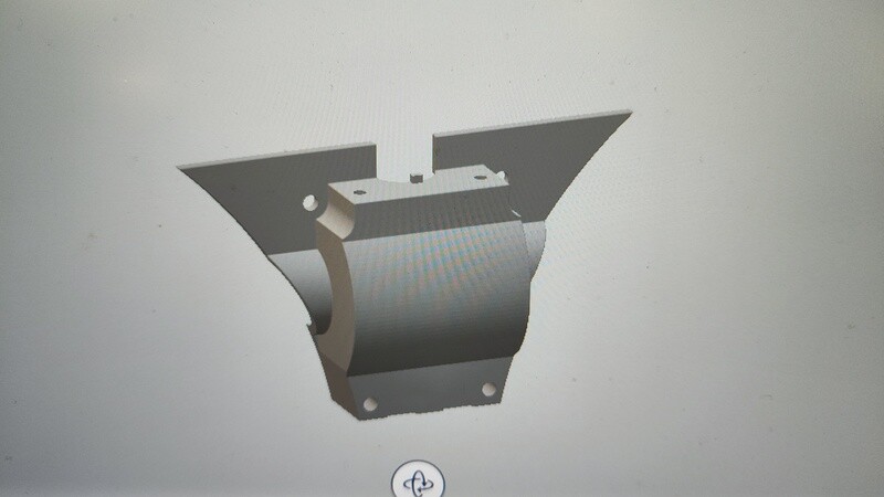 Tenth Technology Predator XK98 rear diff cover