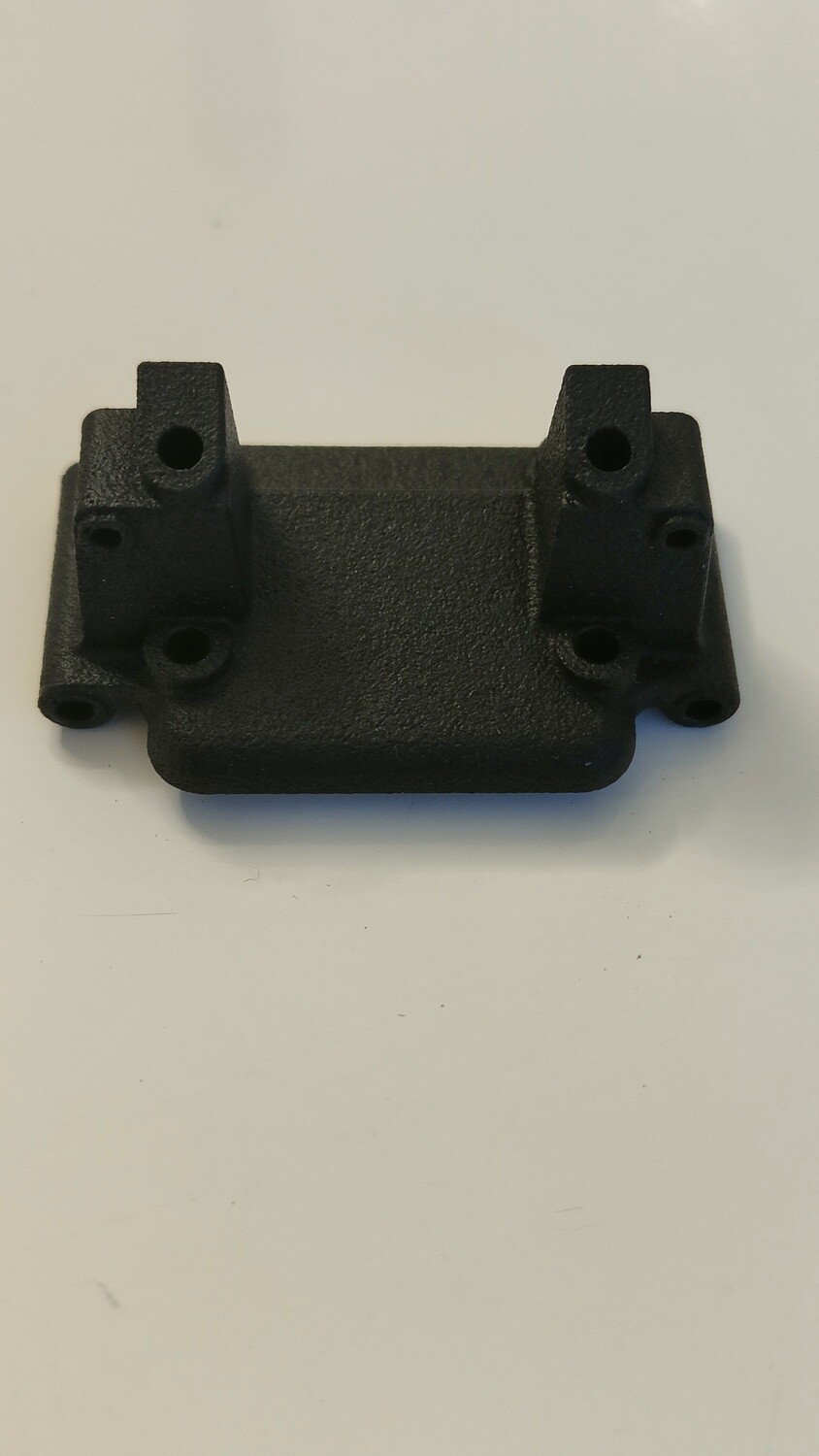 Losi JrX series front bulkhead modified