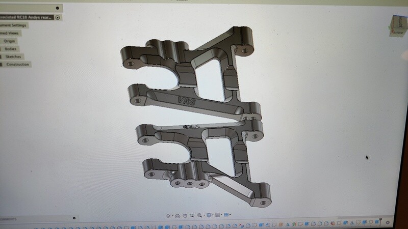 Team Associated RC10 Andys style rear arms