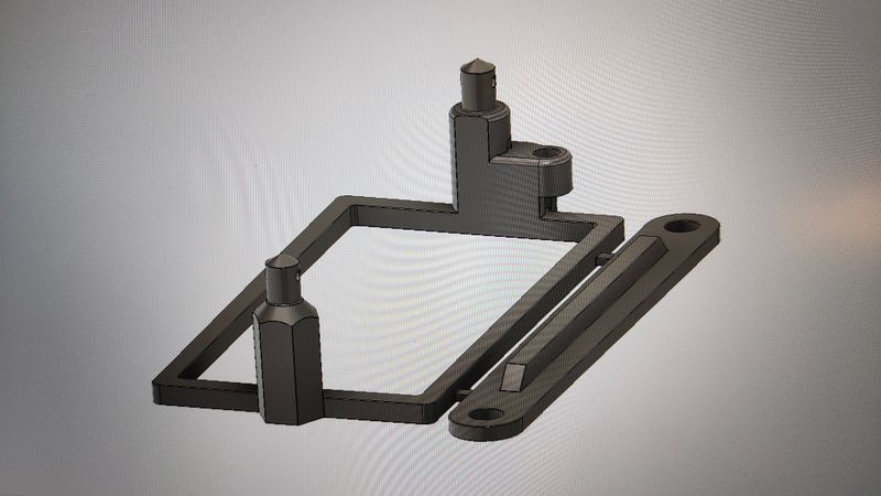 Yokomo YZ-10 Works 91 ultra-low shorty LiPo holder