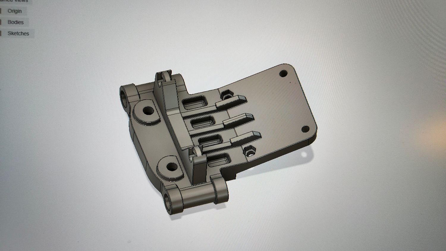 Tamiya Super Astute front bulkhead