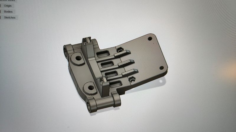 Tamiya Super Astute front bulkhead