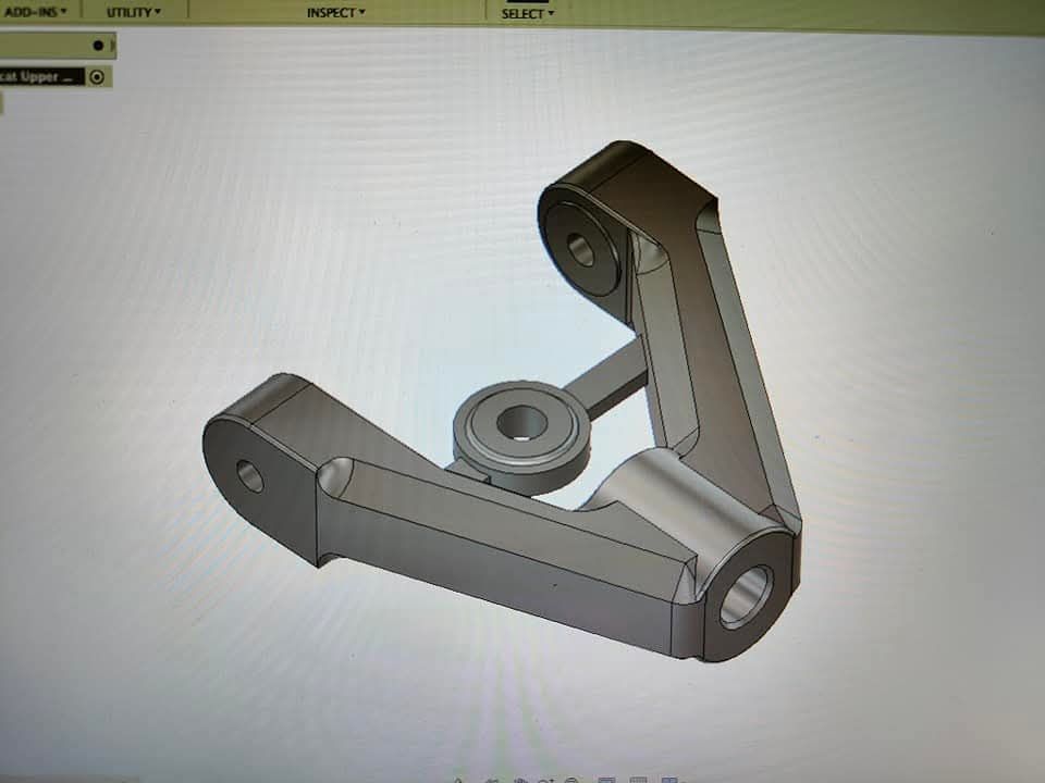 Schumacher Bosscat adjustable front upper arms