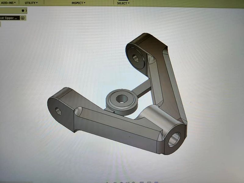 Schumacher Bosscat adjustable front upper arms