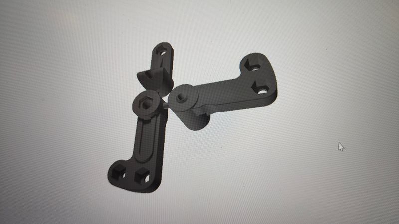 Losi XX/ XXT servo saver and steering idler plastics