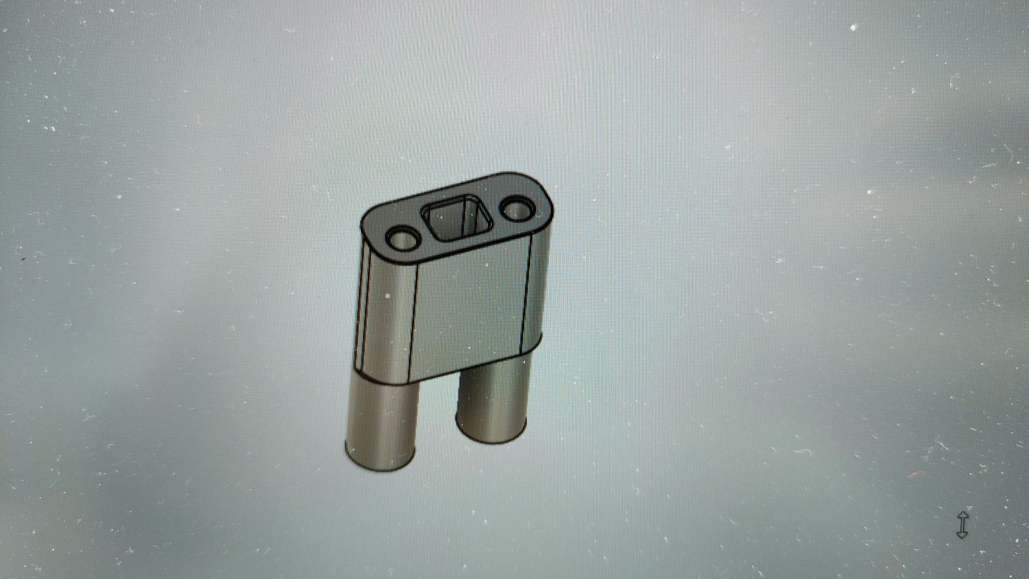Losi XX4 servo mount