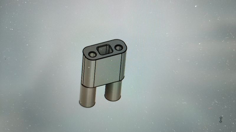 Losi XX4 servo mount
