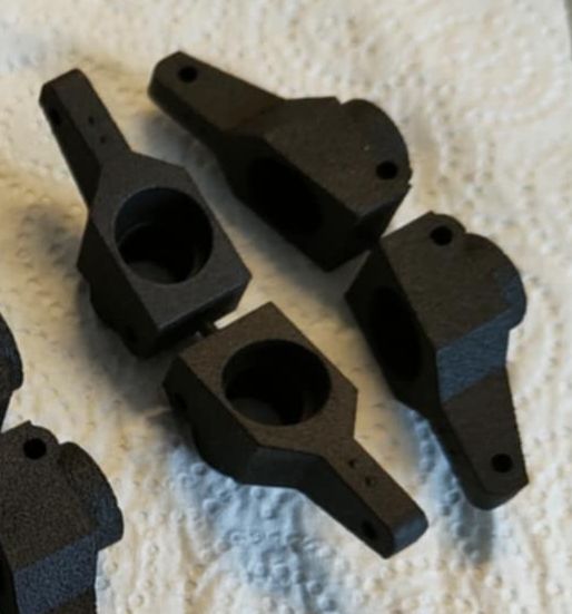 Team Associated RC10 2° toe rear uprights