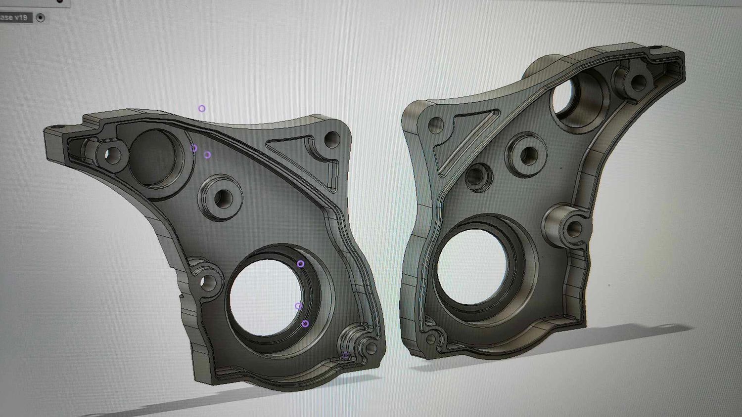 Losi XXX BK gearcase Losi XXX BK gearcase