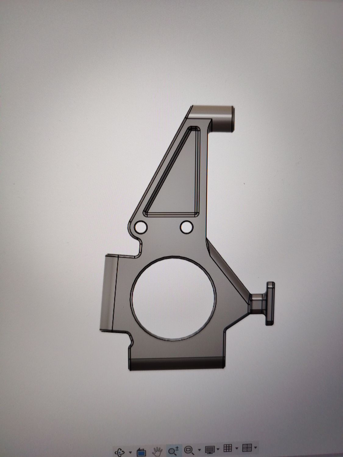 Schumacher CAT swb front suspension uprights, pair