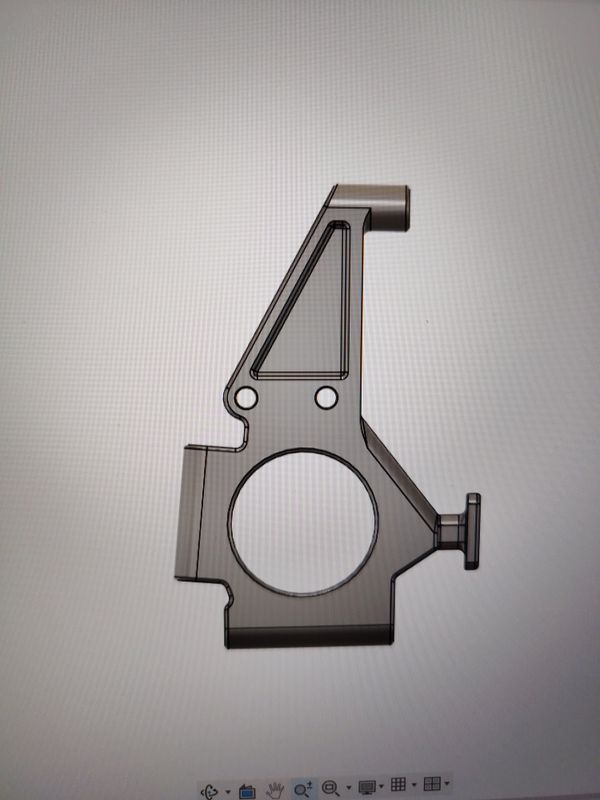 Schumacher CAT swb front suspension uprights, pair