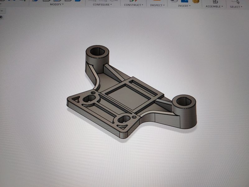 Tamiya Dyna Blaster G2 body post plate Tamiya Dyna Blaster G2 body post plate