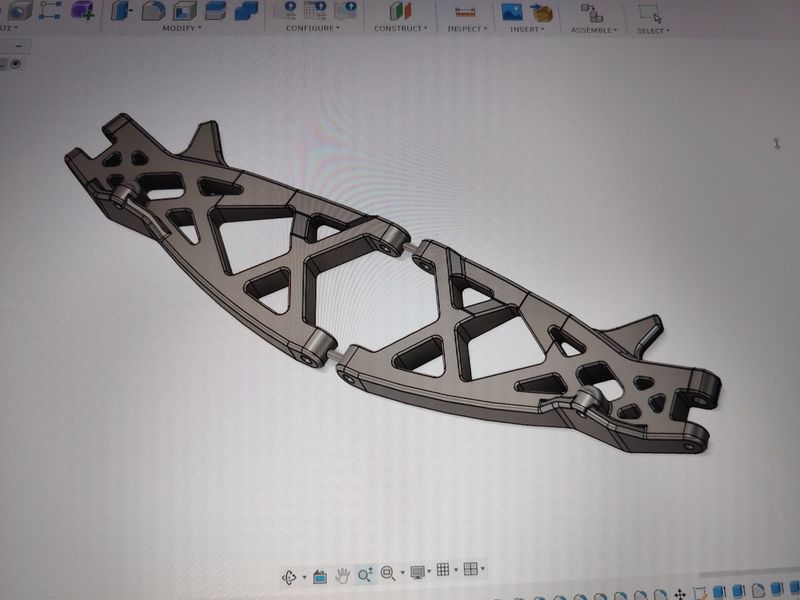 Schumacher Fireblade 2000 SACS  front arms 15°(pair)