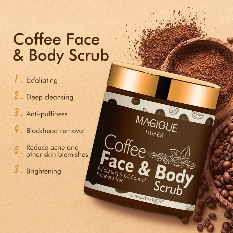 Best Cheap Unscented Eco Friendly Mineral Botanica Watermelon Detoxifying Coffee Exfoliating Skin Lightening Body Scrub