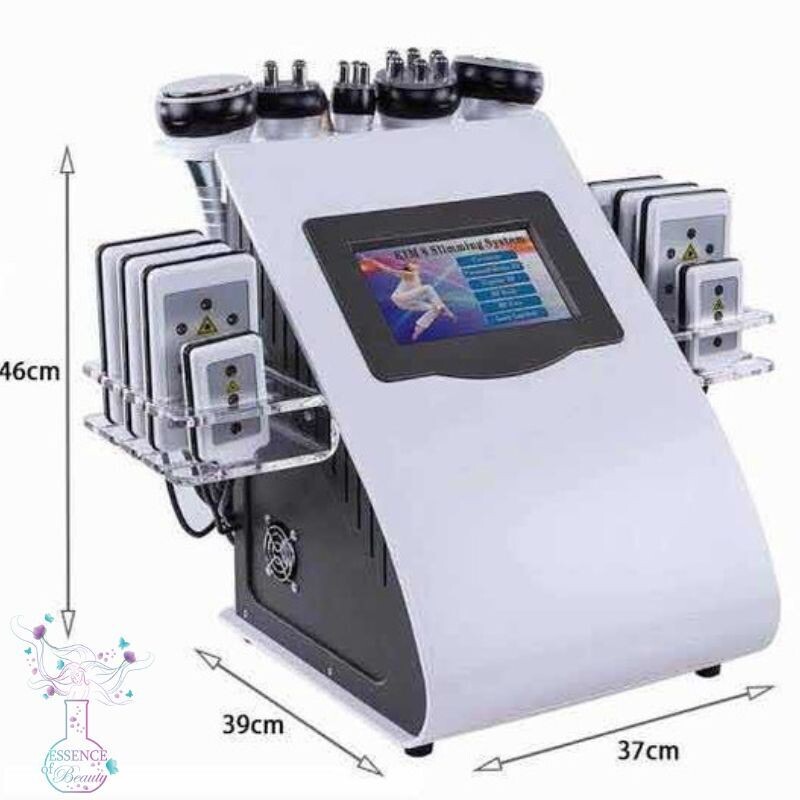 Aparat za telo 6 u 1: kavitacija, RF, vakuum i lipo laser Aparat za telo 6 u 1: kavitacija, RF, vakuum i lipo laser