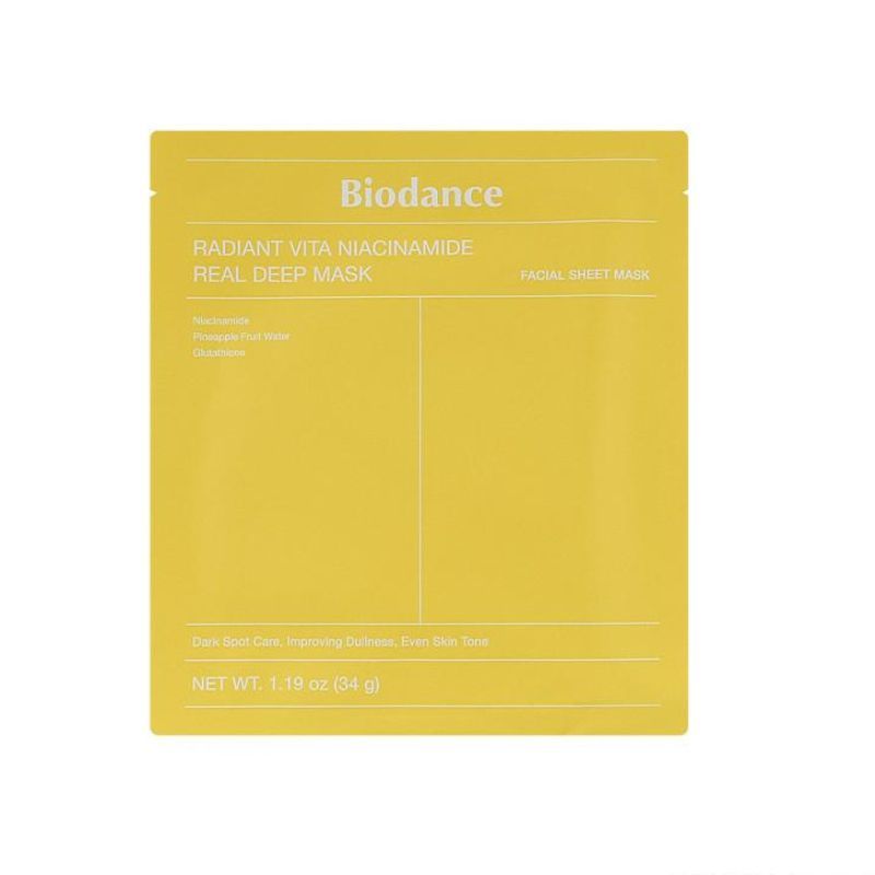 Sheet maska za lice BIODANCE Radiant Vita Niacinamide Real Deep