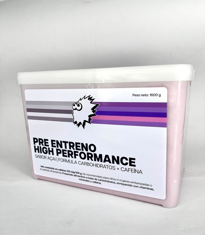 ATRACTOR   PRE ENTRENO · High Performance