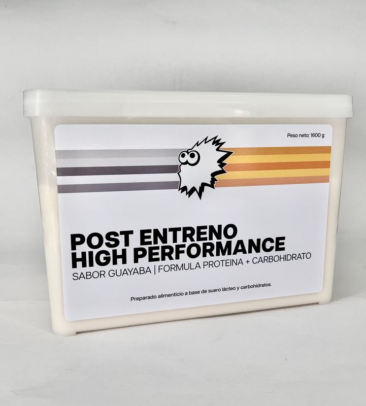 ATRACTOR    POST ENTRENO · High Performance