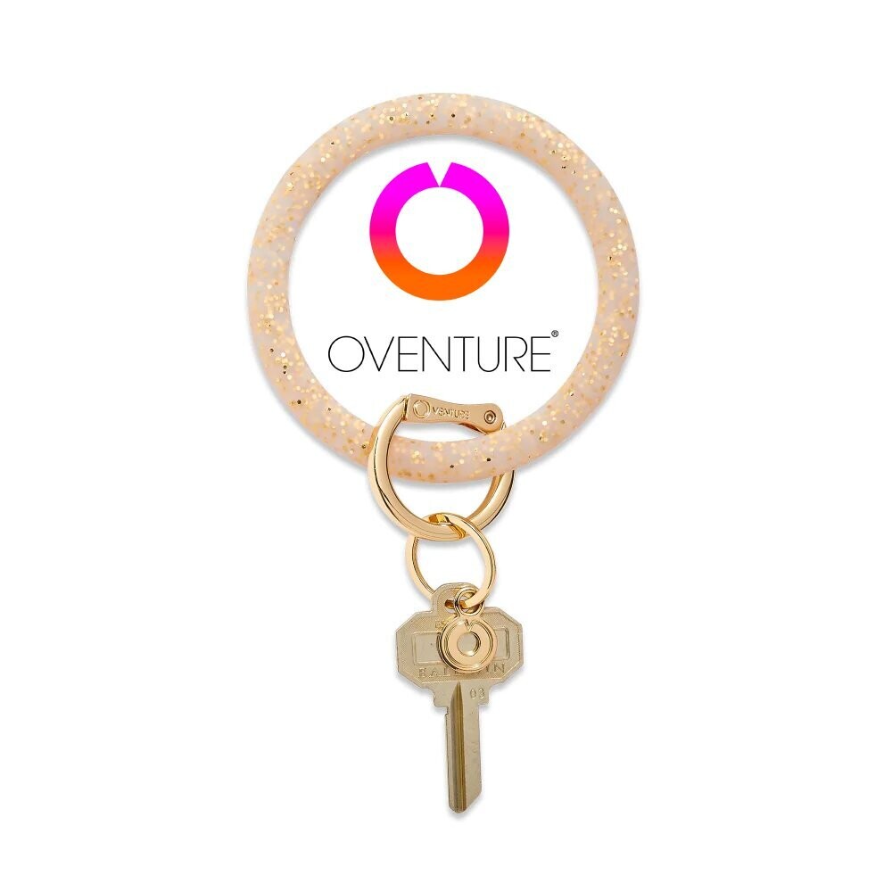 O-VENTURE Silicone Confetti Big O® Key Ring