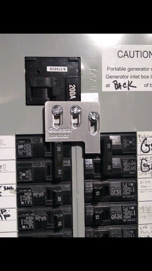 Siemens/Murray 150&200 amp Panel Generator Interlock