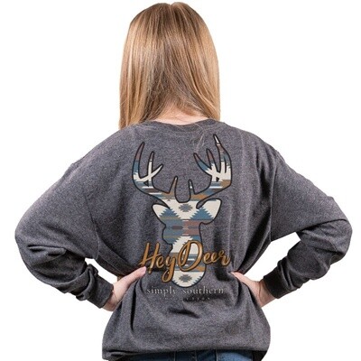 Youth LS Shirt - Hey Deer